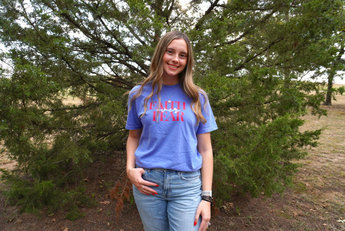 Faith Over Fear Tee