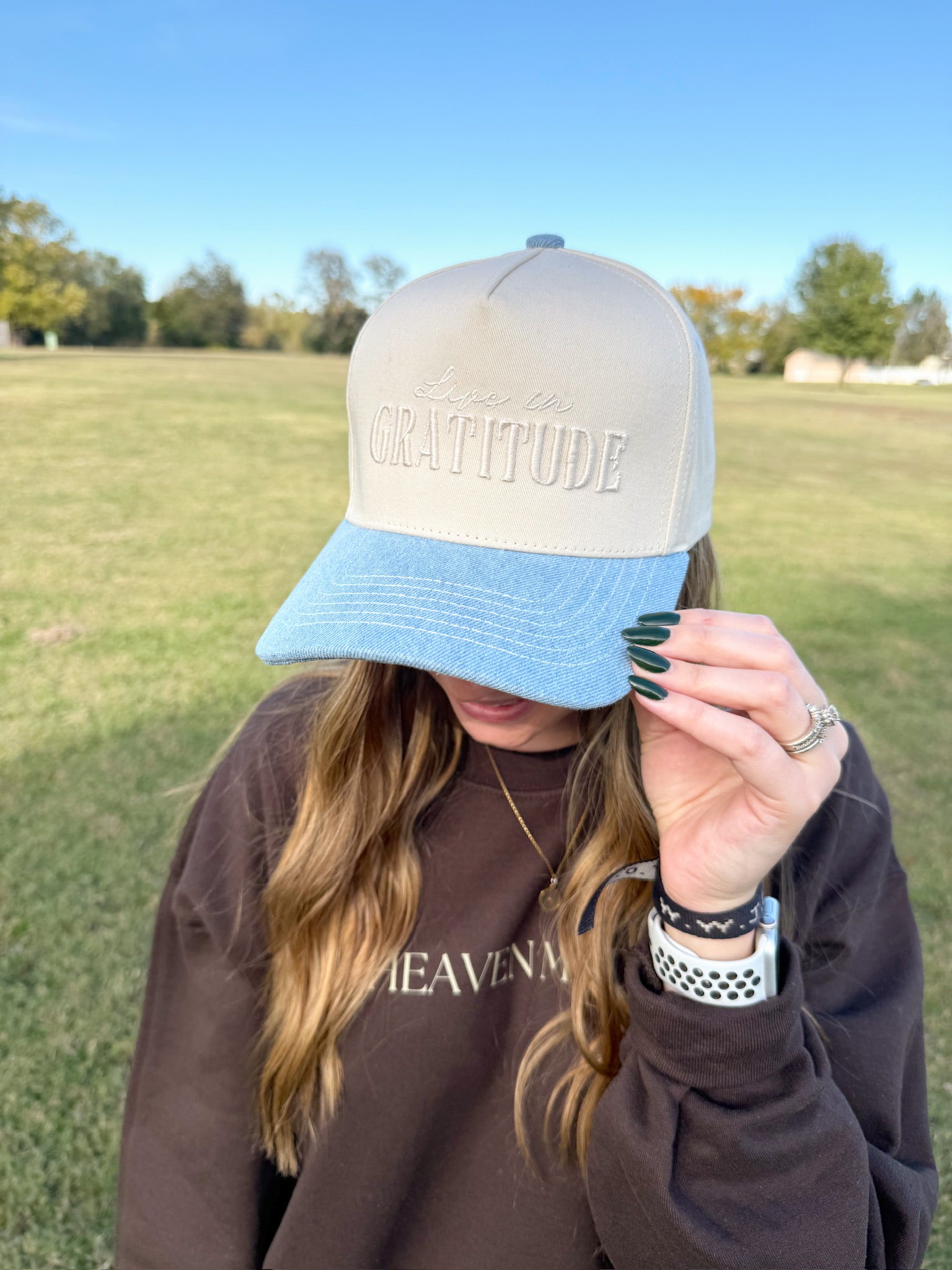 Live in Gratitude Trucker Hat