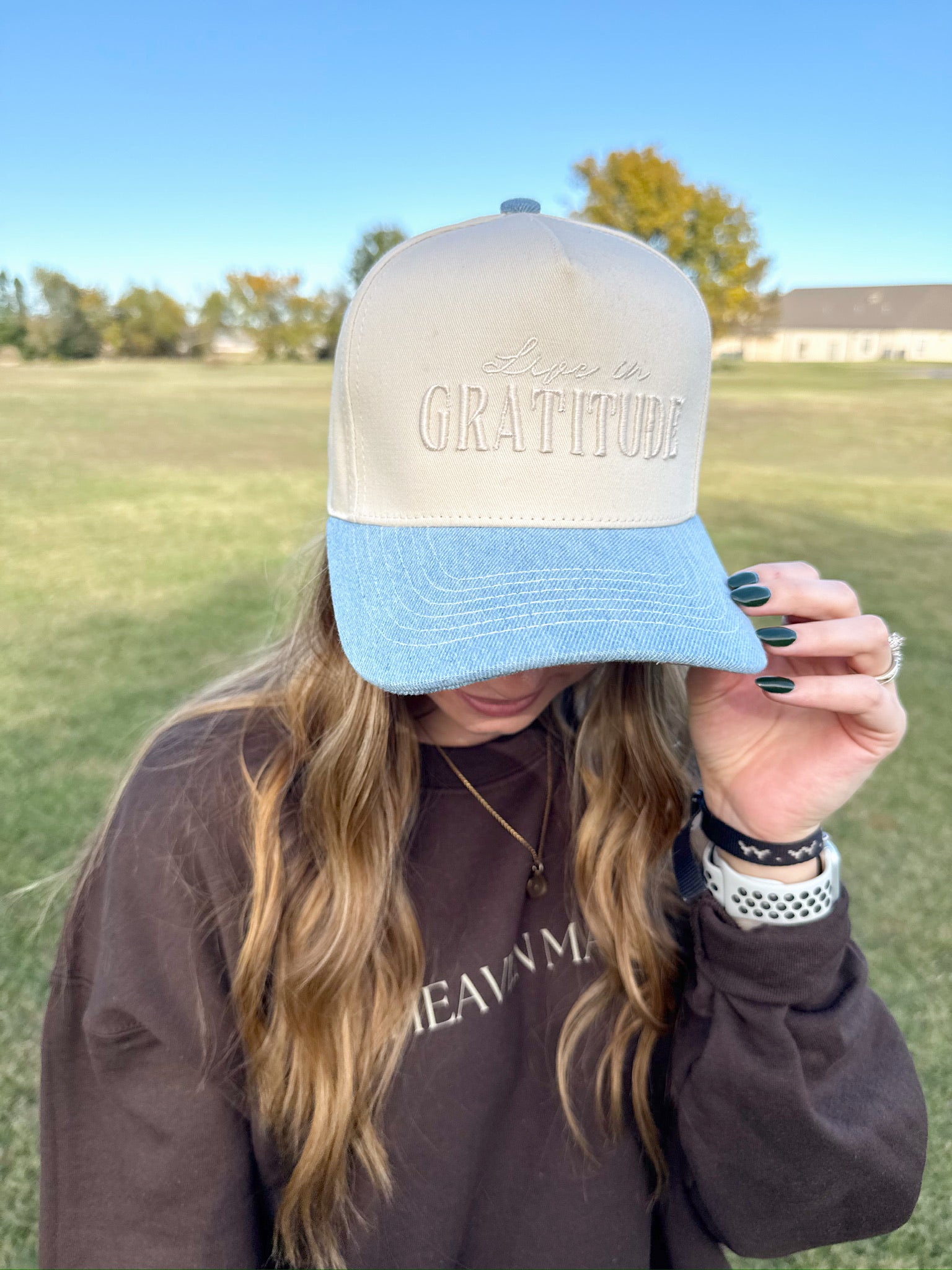 Live in Gratitude Trucker Hat