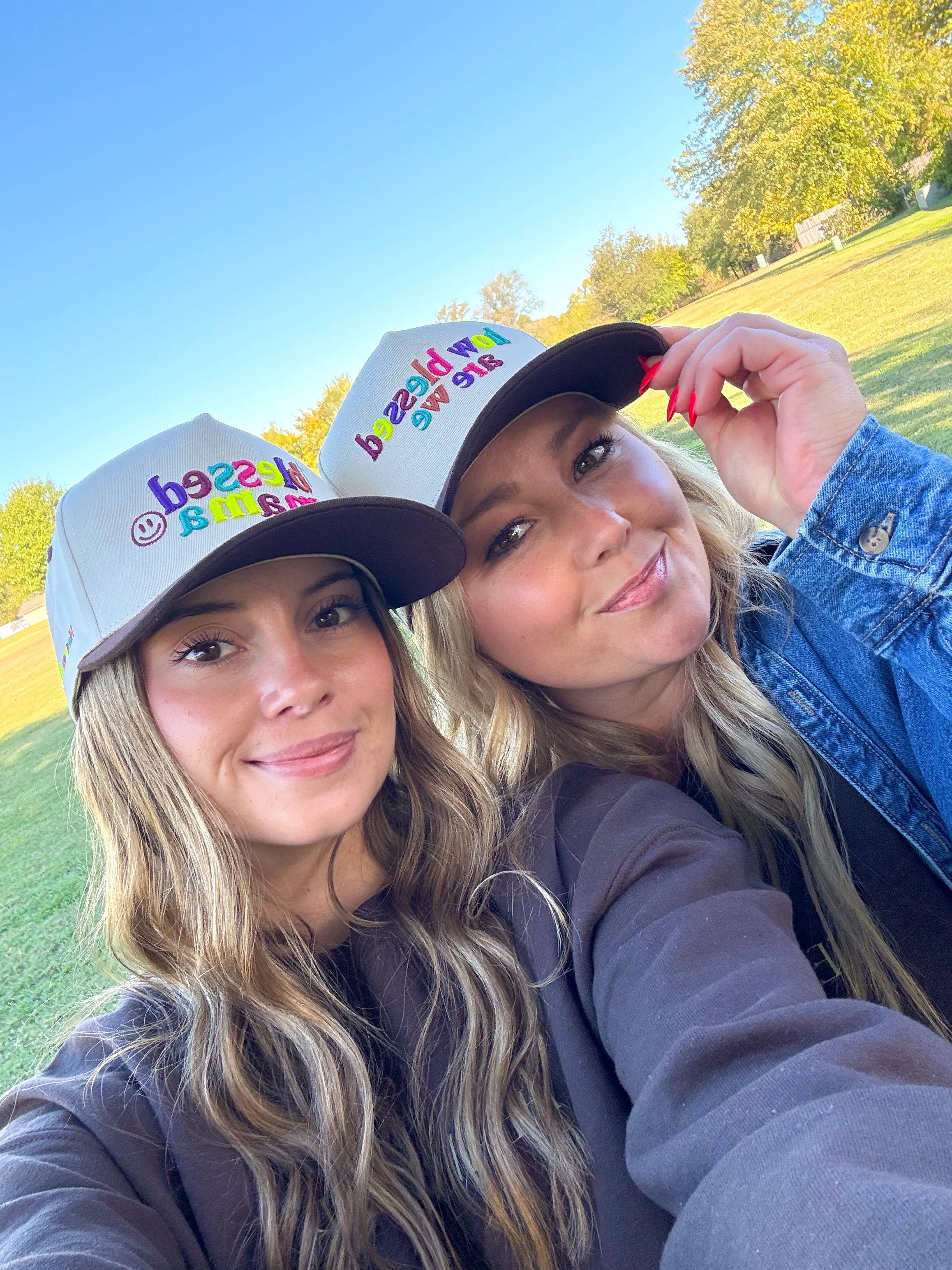 Blessed Mama Trucker Hat