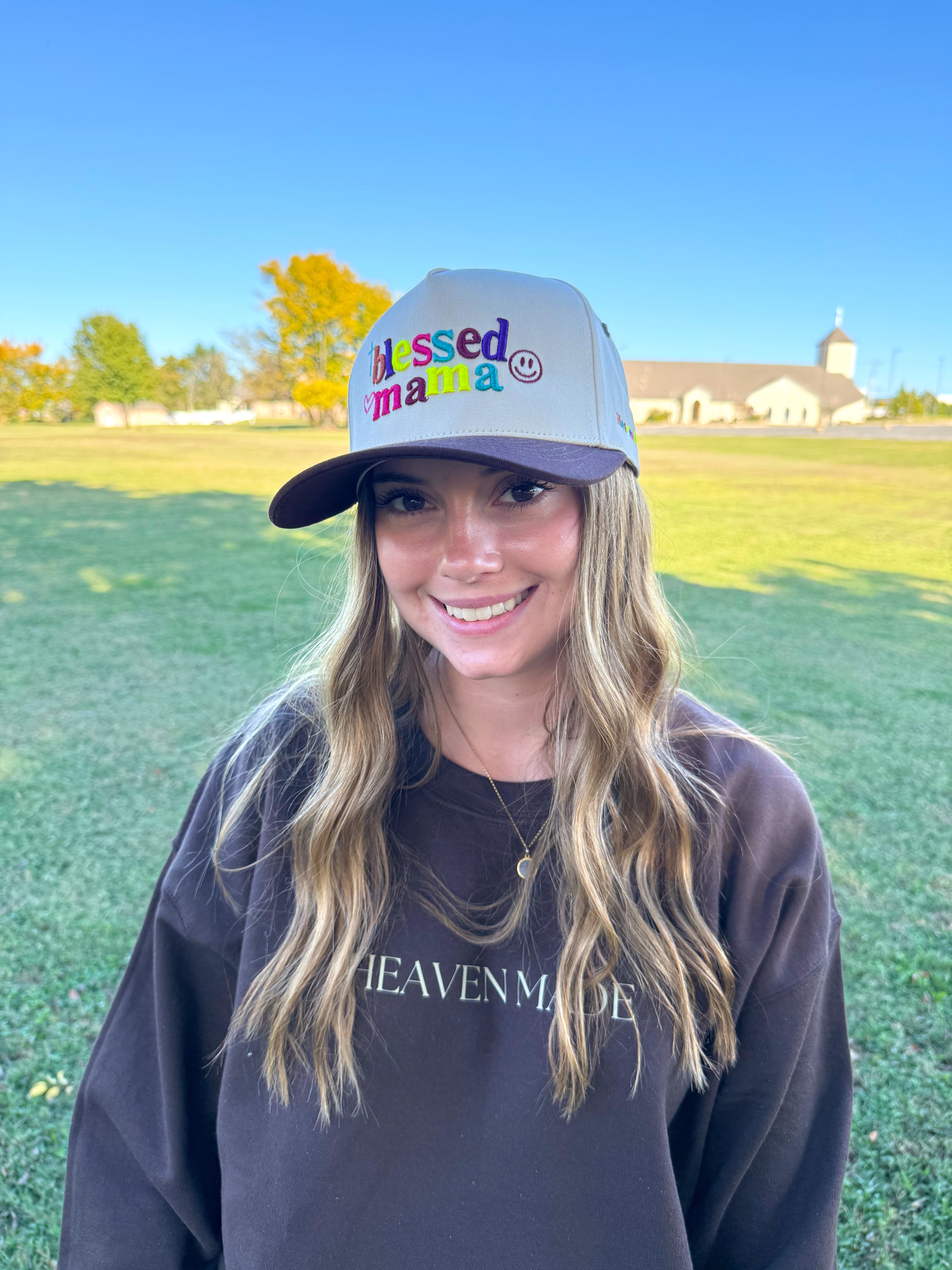 Blessed Mama Trucker Hat
