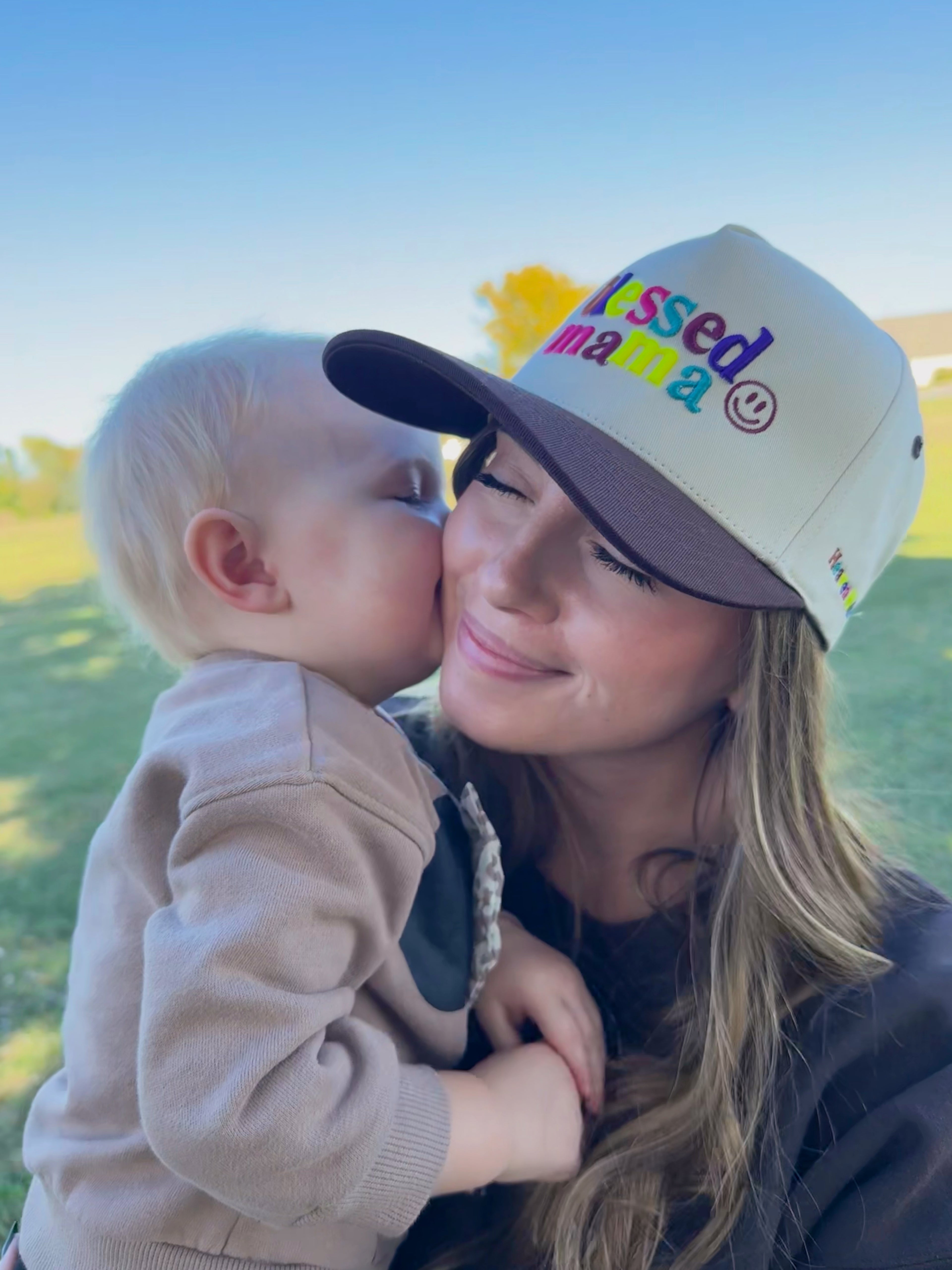 Blessed Mama Trucker Hat